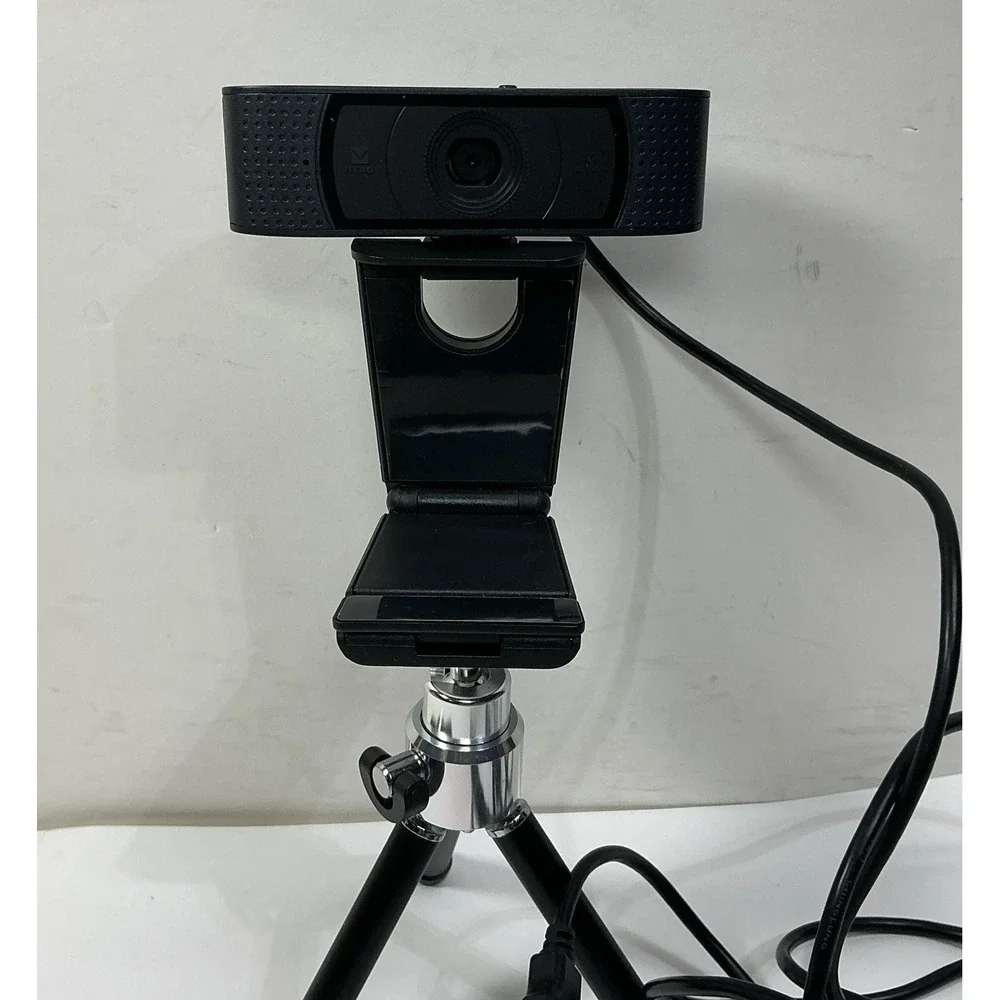 HD Webcam 1080P with Microphone & Cover Slide, 928‎ USB Computer Web Camera